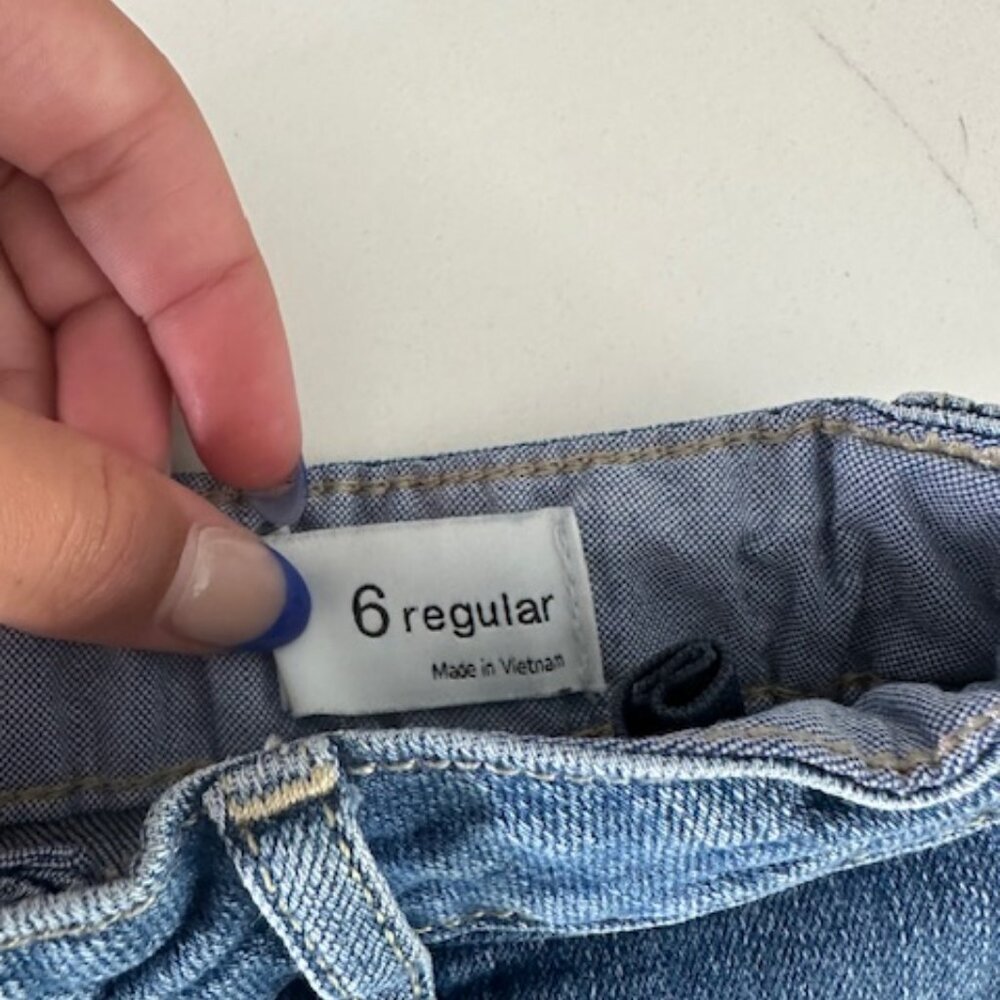 Little Girls Jean Shorts Size 6
